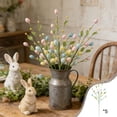 thumbnail image 4 of YingYouFu 5pc Easter Decorations Artificial Flower, Distinctive Foam Berry Spray with Eggs, Faux Spring Floral Stem for Bouquets Centerpieces Table Arrangements, 4 of 6