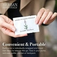 Herban Essentials Travel Body Wipes Essential Oil Wipes for Hands