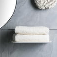 thumbnail image 3 of Billuyoard Estantes flotantes para baño, estantes de almacenamiento de pared blancos laterales elevados, estante de almacenamiento de inodoro plegable Juegos de accesorios de baño L Billuyoard HA028000-01, 3 of 6