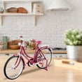 thumbnail image 2 of Ornements de Bicyclette Modèle de Bicyclette à l'Échelle 1 10 Miniature Style Rétro Jouets de Vélo en Métal pour Enfants, 2 of 6