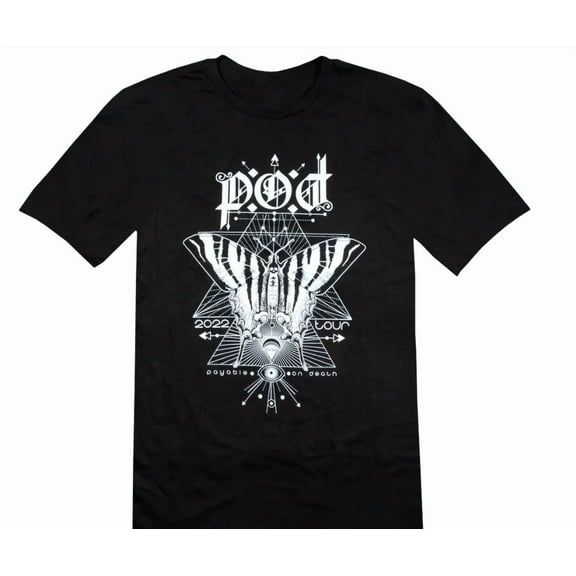 CLASSIC P.O.D Payable On Death Tour Gift For Fan Cotton T-Shirt S To 5XL GS206