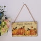 thumbnail image 5 of 2x Halloween Fall Acción de Gracias licencia de Puerta Colgador de Pared Decoración para Soledad Placa colgante de Halloween, 5 of 10