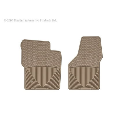 Weathertech All Weather Front Rubber Floor Mats Tan