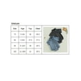 thumbnail image 2 of Infant Boys Girls Denim Romper Solid Color Short Sleeve Turn-Down Collar Baby Jumpsuits Summer Buttons Casual Bodysuits 0-18 Months, 2 of 10