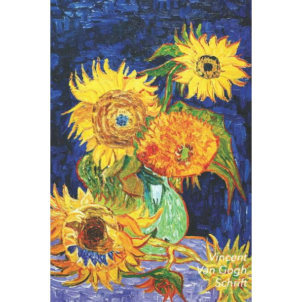 Spiksplinternieuw Vincent Van Gogh Schrift : Vaas Met Vijf Zonnebloemen - Artistiek JY-46