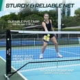thumbnail image 5 of 22 ft. Full Court Pickleball Net Meets USAPA Regulations with 2-in White Top Tape and Travel Bag Included Perfect for Indoor and Outdoor Games by Orca, 5 of 7