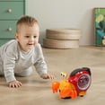 thumbnail image 4 of Juguetes Sensoriales para Niños Pequeños Cangrejo Ermitado Brillante Rastreado Electrónico Jugar Música con Luces Led de Colores Juguetes de Música para Niños Pequeños de Dirección Automática, 4 of 6