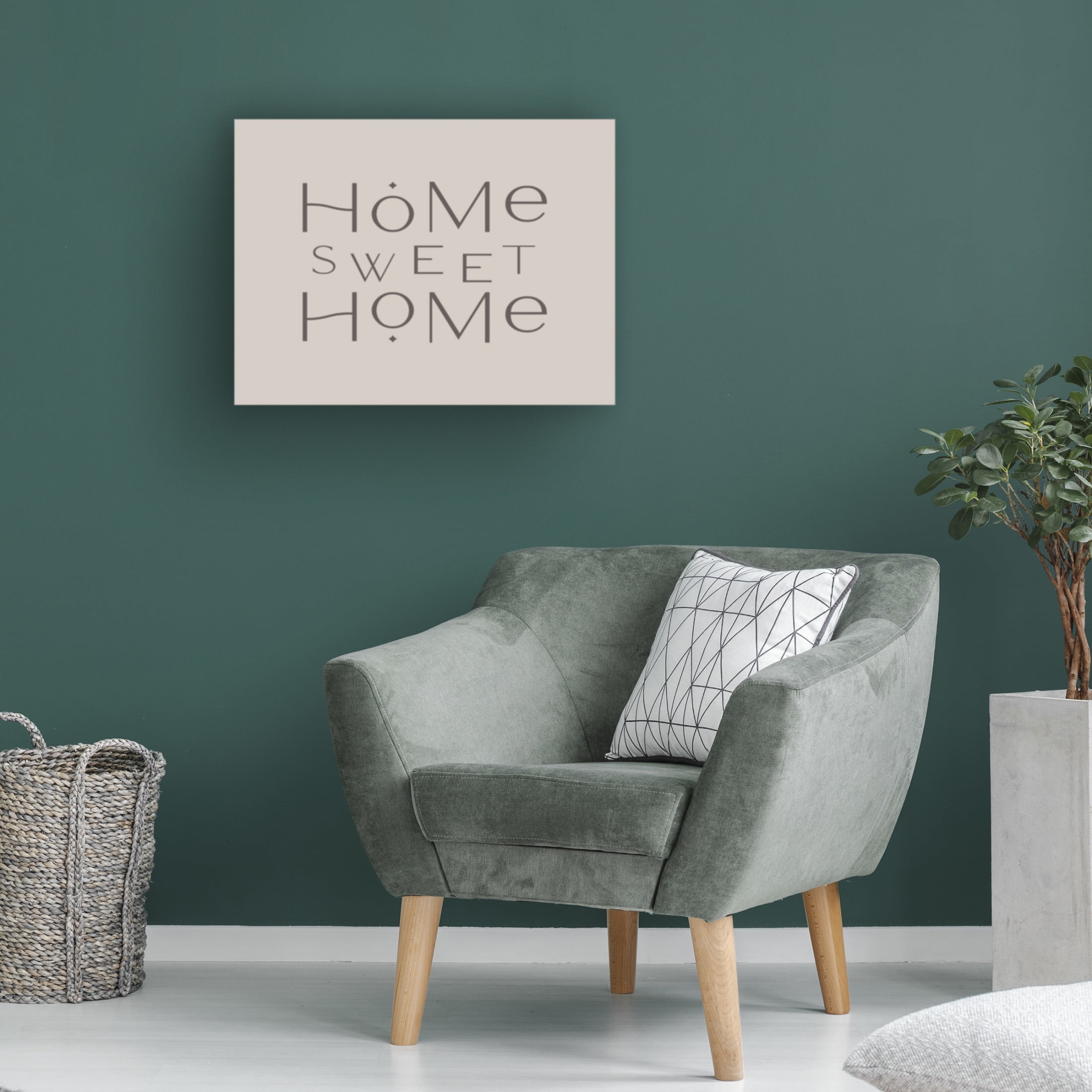 Trademark Fine Art Beth Cai Home Sweet Home Canvas Wall Art