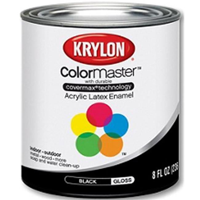 Krylon Latex Gloss White Half Pint
