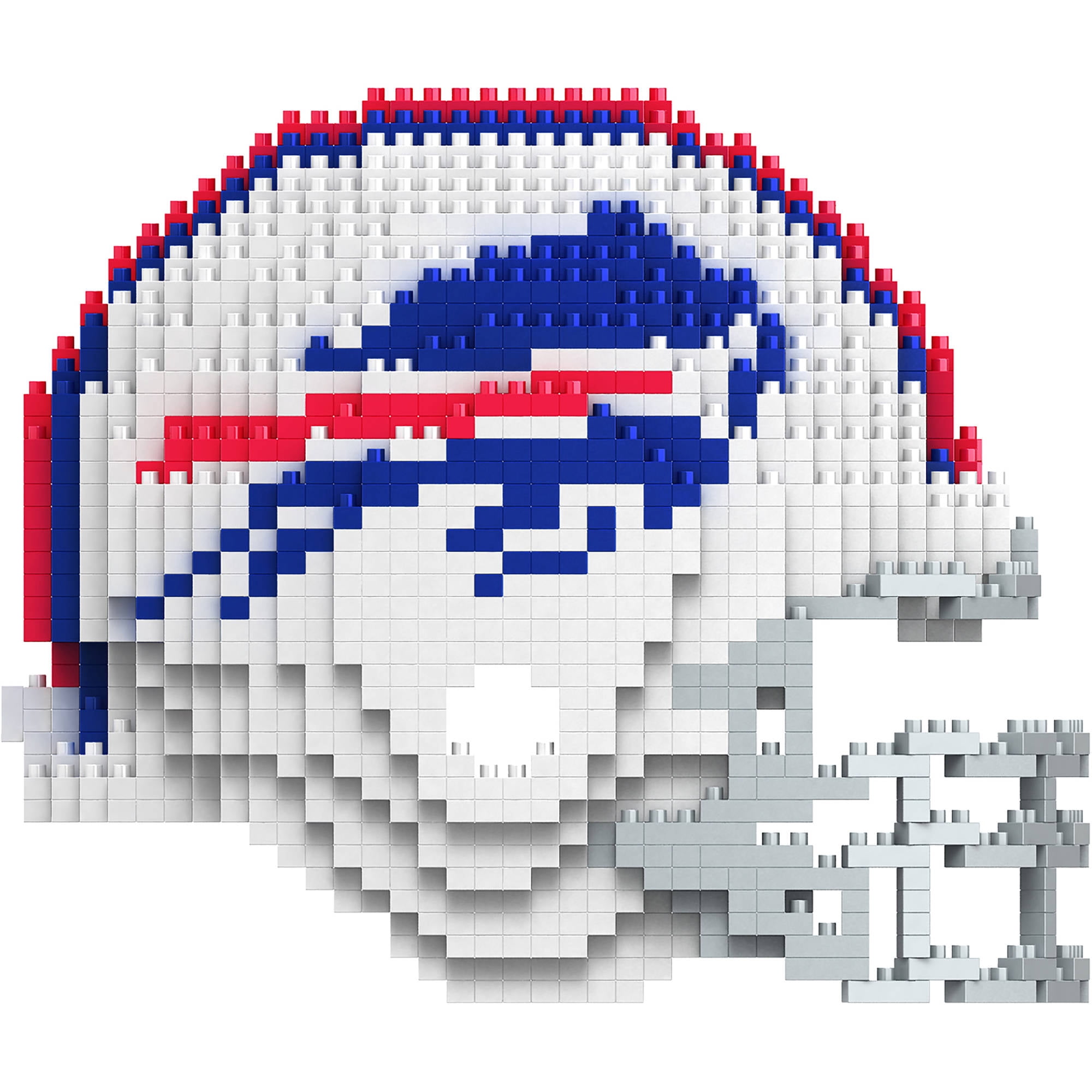 Forever Collectibles 3D BRXLZ Mini Helmet, Buffalo Bills