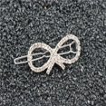 thumbnail image 2 of Pinzas para el cabello de cristal Yuyangstore Bowknot Snap Barrette para mujer, 2 of 8