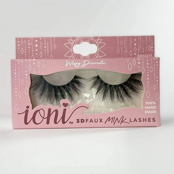 Ioni 3D Faux Mink Lashes XL Wispy Dramatic #686603