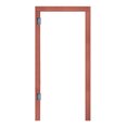 thumbnail image 1 of marco para puerta café cherry madera 220 x 100 x 6 cm, 1 of 5
