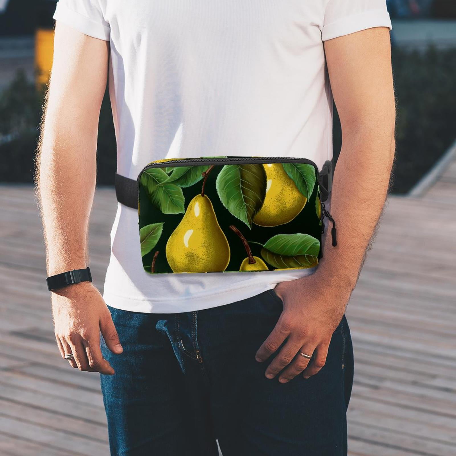 Pears Adjustable Lightweight Running Belt Waist Bag with Extension Strap for Unisex