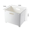 thumbnail image 3 of Fiudx Cesta de Ropa Plegable para Colgar En La Pared, Fácil de Instalar, Ahorra Espacio, Gran Capacidad, Material Pp Duradero, Ideal para Dormitorio, Baño o Dormitorio, 38 X 30 X 27,5 Cm., 3 of 6