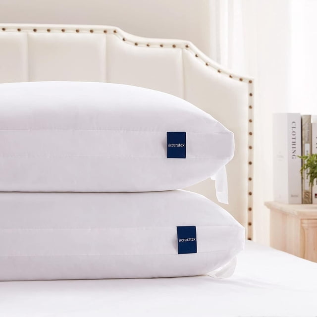 Almohadas ACCURATEX Hybrid de espuma viscoelástica triturada tamaño king size (2)