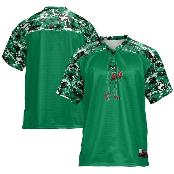 Men's GameDay Greats Forest Green Delta State Statesmen Football Jersey