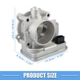 thumbnail image 3 of Conjunto de cuerpo de aceleración electrónico No.4891735AC Cuerpo de aceleración del motor para Dodge Avenger 2008-2014, 3 of 7