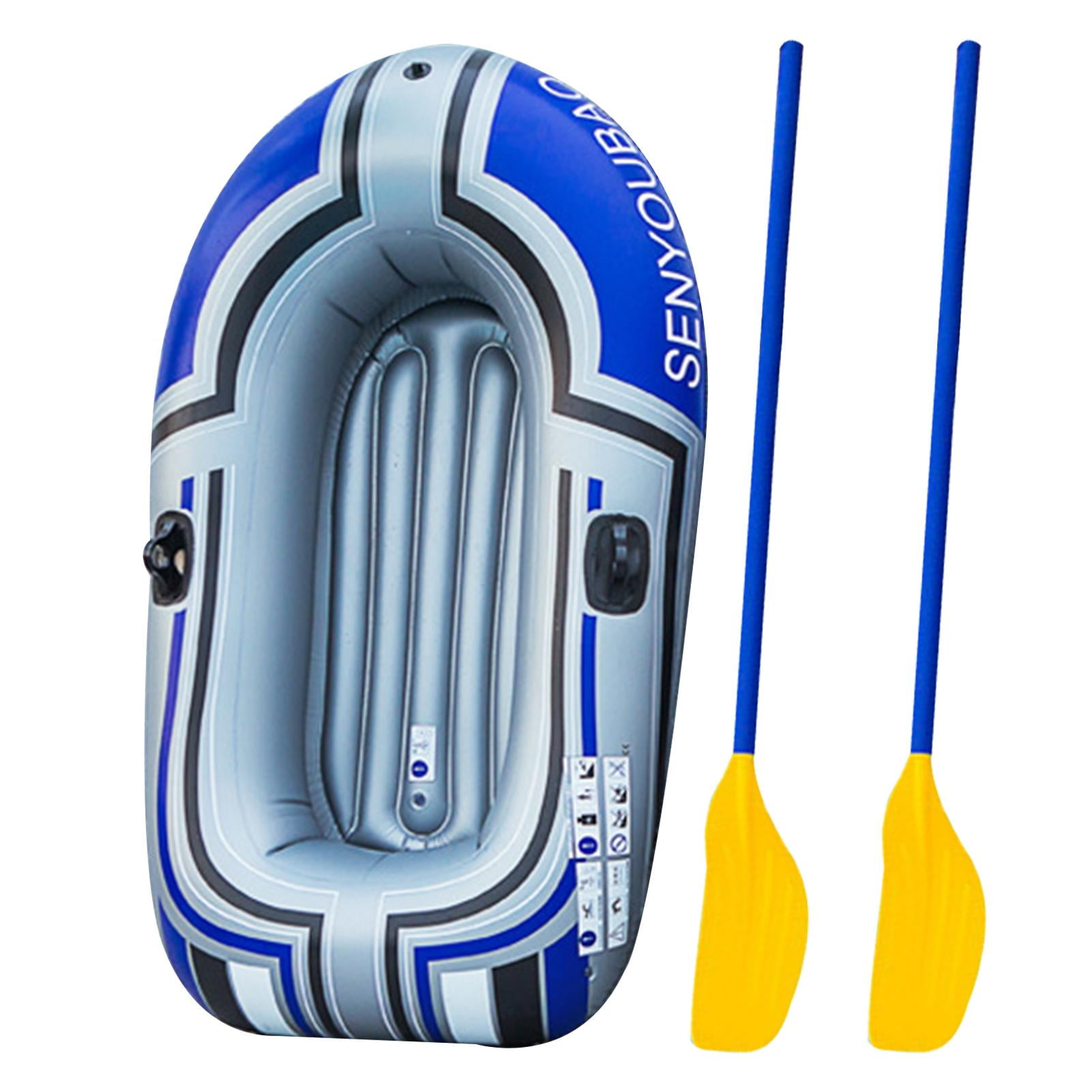 Inflatable Boat Foldable Inflatable Yacht Boat Pool Raft Multipurpose Kayak with Independent