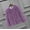 Purple, variant on Girls Faux-Fur Jacket Fuzzy Fleece Coat Toddler Baby Kids Autumn Winter Thicken Warm Outwear Clothes