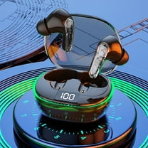 AZXY Wireless Earbuds Bluetooth,Noise Cancelling Earbuds,True Wireless Ear Buds with Charging Case,Long Battery Life Waterproof In Ear Headphones with Mic for Sleeping Gym Sports On Clearance