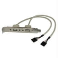 thumbnail image 1 of Startech 2 Port Usb A Female Slot Plate Adapter, 1 of 1