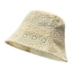 thumbnail image 1 of Sombrero de pescador de malla transpirable para mujer, con encaje hueco fino, circunferencia de sombrero de 56-58 cm, para verano, 1 of 6