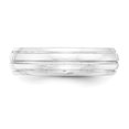 thumbnail image 3 of 925 Sterling Silver 6mm Wedding Ring Band Size 9 Fancy, 3 of 8