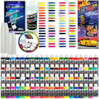 18 Color SPECIAL EFFECTS Createx AIRBRUSH PAINT COLORS SET Iridescent Pearl