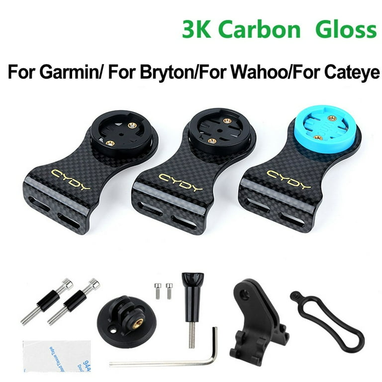 Carbon Mount Bike Bicycle Stem Extension Computer Mount Holder ForGarmin Bryton Walmart