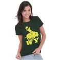 thumbnail image 3 of Wyoming Western Rodeo Rider WY Women's T Shirt Ladies Tee Brisco Brands 2X, 3 of 6