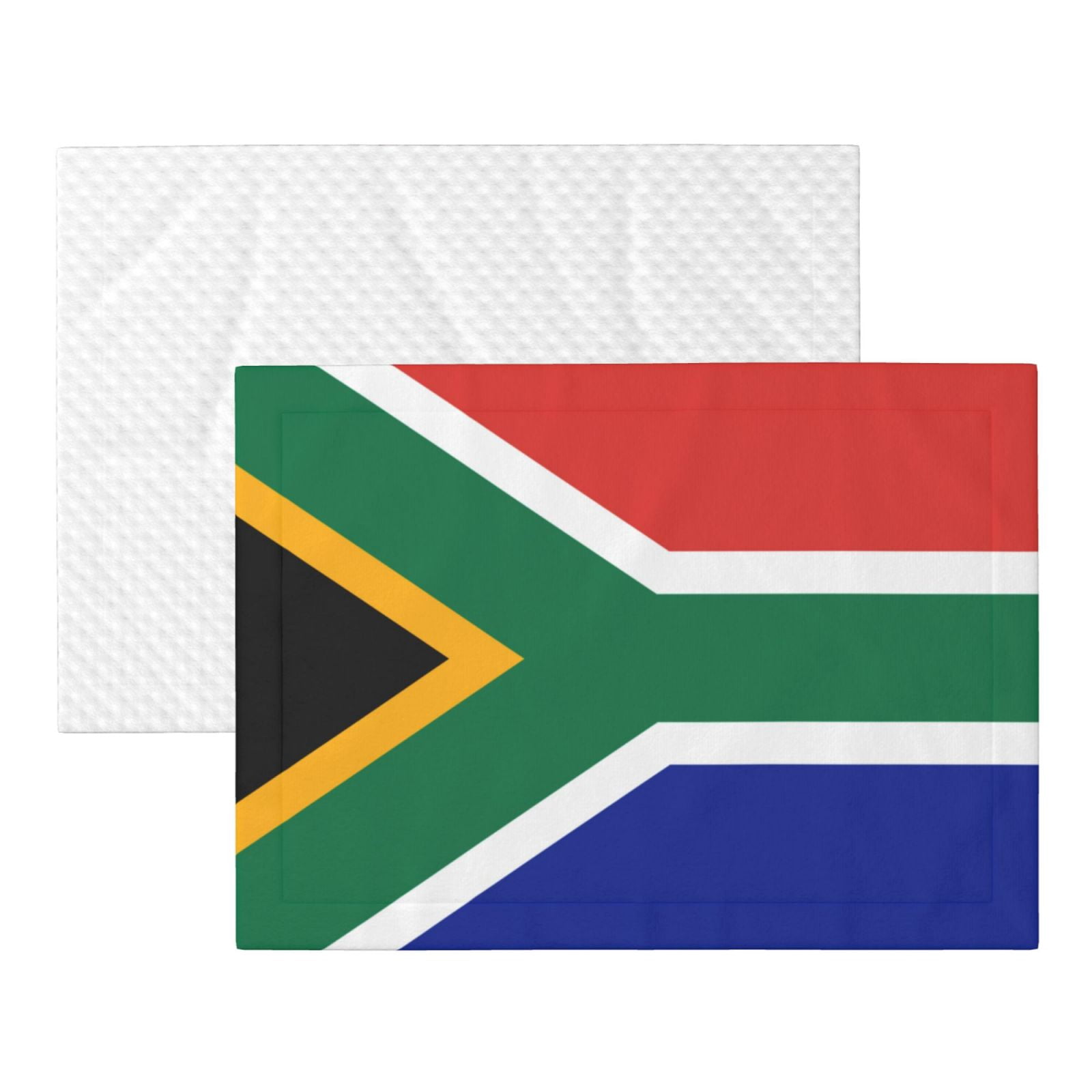 South African Flag Dog Blanket Soft Warm Flannel Cat Blanket Great Pet Throw for Cats Puppy Small Medium Large Dog