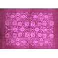 thumbnail image 1 of Ahgly Company Indoor Rectangle Oriental Purple Industrial Area Rugs, 7' x 9', 1 of 4