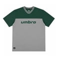 thumbnail image 1 of Playera Umbro para Hombre Cuello en V Manga Corta Gris Talla M, 1 of 4