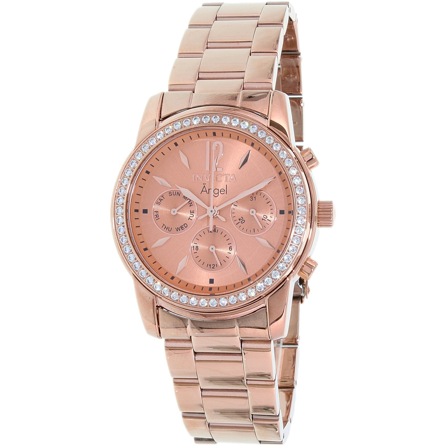 Invicta Invicta Women's Angel 11774 Rose Gold StainlessSteel Swiss Quartz Fashion Watch