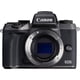 thumbnail image 2 of Canon EOS M5 Mirrorless Digital Camera (Black, Body Only) + 32GB Class 10 Memory Card + LED + Canon Camera Case + Flexible Tripod + Extra Battery - Intl Model Canon CNM5BBODYKU2, 2 of 6