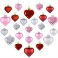thumbnail image 3 of Adornos de CorazóN del DíA de San ValentíN, Adornos Colgantes en Forma de CorazóN Rosa CláSicos, DecoracióN del CorazóN del DíA de San ValentíN, 3 of 5