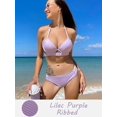 thumbnail image 1 of Andzhelika sólido Push Up Bikinis mujeres vendaje Bikini conjuntos traje de baño Sexy Halter dos piezas ropa de playa 2022 traje de baño Tan Jianjun  unisex, 1 of 2