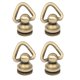 thumbnail image 1 of Pernos De Tornillo De Anillo Sincero De Metal Accesorios Para Manualidades De Cuero DIY 4 Piezas Bronce, 1 of 9