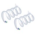 thumbnail image 1 of Folded Cat Tunnel Toy, 2 Pcs Promote Exercise S Shape Cat Tunnel  for Indoor Cats, 1 of 7