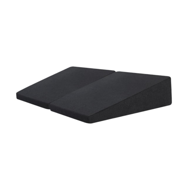 Cojín nivelador de cuña para asiento de automóvil, plano, antideslizante, cómodo, con funda extraíble. Paquete de 2