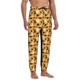 thumbnail image 4 of Kdxio Halloween Ghost Pumpkin Pattern Joggers,Sweatpants for Men with Pockets-Medium, 4 of 5