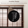 thumbnail image 5 of 20 Pack 2 Inch Clear Valance Clips, Hidden Window Blind Valance Retainer Holder for Horizontal Blind, Style9, 5 of 6