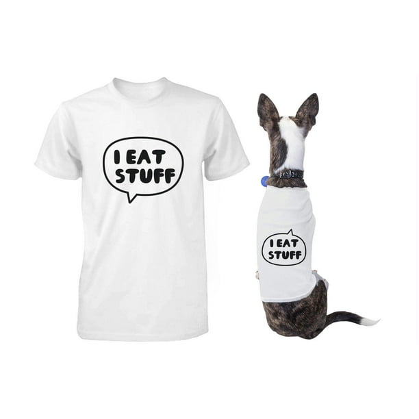 cat and owner matching shirts