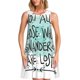 thumbnail image 1 of Disketp Not All Who Wander Are Lost1 para Vestido sin Mangas para Mujeres, Vestidos de Verano para Mujeres, Casual y Holgado para la Playa, 1 of 7