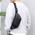thumbnail image 2 of Riñonera de moda, bolso deportivo impermeable, bolso cruzado para exteriores, bolso de pecho para hombre, bolso multifuncional para teléfono móvil para mujer, 2 of 5
