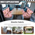 thumbnail image 3 of XYZCANDO Cow RV Dinette Cushion Covers Heart Star Bench Seat Cover Easy to Install RV Accessories for Inside Cushion Covers for Couches and Sofas Couch Cushion Covers Furniture Covers Pink, 3 of 7