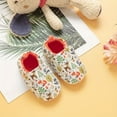 thumbnail image 1 of Baby Boys Girls Cartoon Print Lightweight Comfy Non-Slip Crib Shoes For First Walkers Newborn Infant, Spring And Summer, 1 of 4