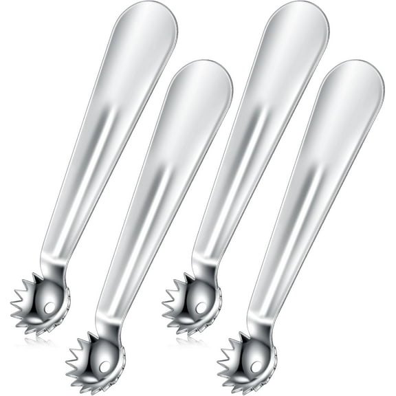4 Pcs Tomato Stem Corer Strawberry Baller Stainless Steel Strawberry Huller Tool Fruit Vegetable Stem Remover