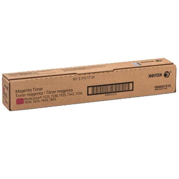 Xerox Magenta Laser Toner Cartridge for Select WorkCentre Series Printers, 15000 Pages